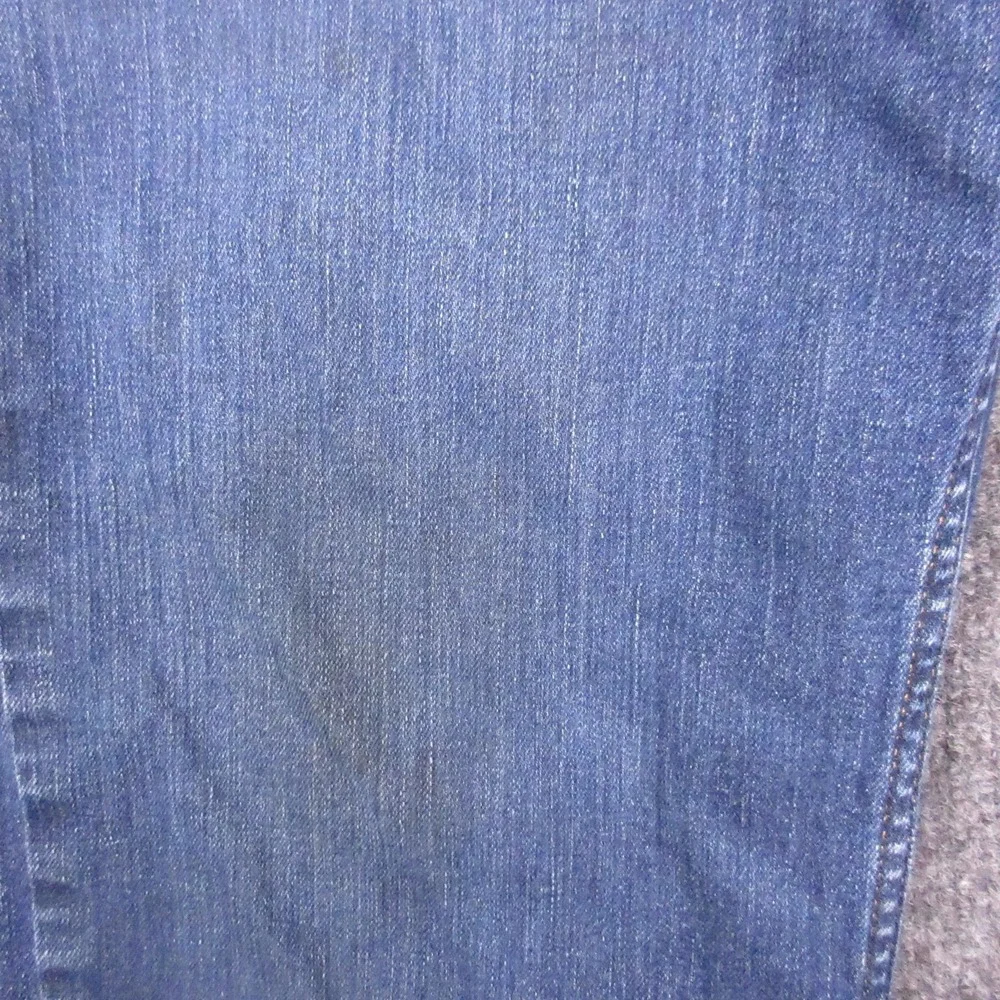 Carhartt BD2804-M Relaxed Fit Jeans Mens 36x29 Blue Straight Leg Stretch Denim